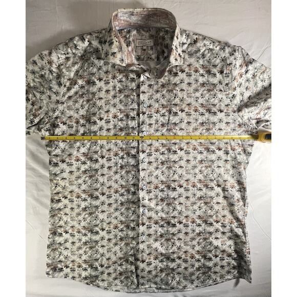 7 Downie St. Couture men's casual button-up shirt in a size 8 - Picture 6 of 16